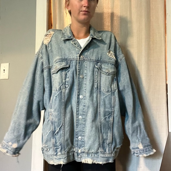 American Eagle Denim Jacket - Picture 2 of 7